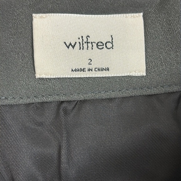 Aritzia Wilfred Dorine Wrap Front Skirt - Picture 7 of 9